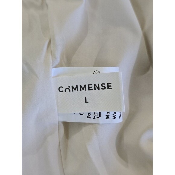 COMMENSE Sicily Old Money Aesthetic Maxi Slip Dress Womens Size Large - Picture 7 of 9